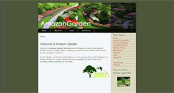 Desktop Screenshot of amazongarden.co.uk